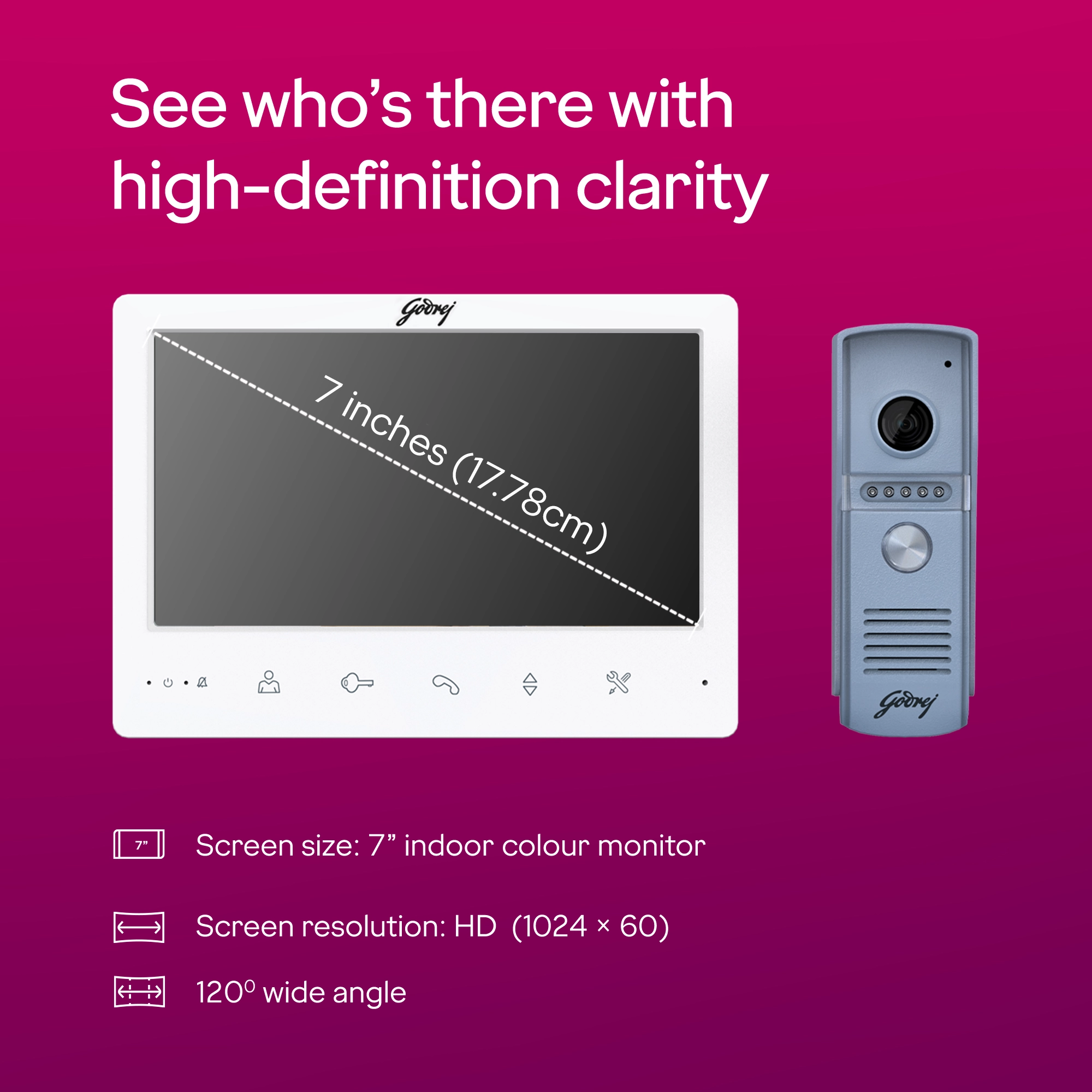 Godrej Seethru NEX White